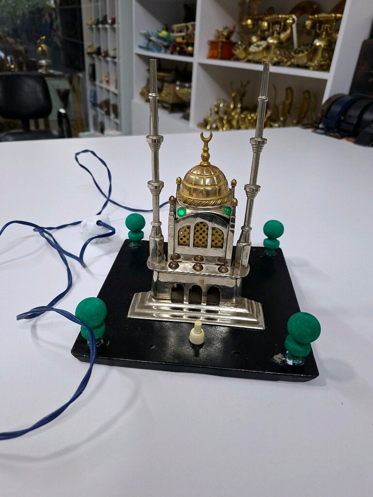 Antika Camii Motifli Gece Lambası, Kaliteli Şahene Ürün - 6