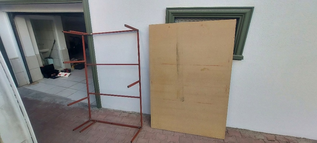 YATAK altı kapaklı 120x190 demir profilden - 5