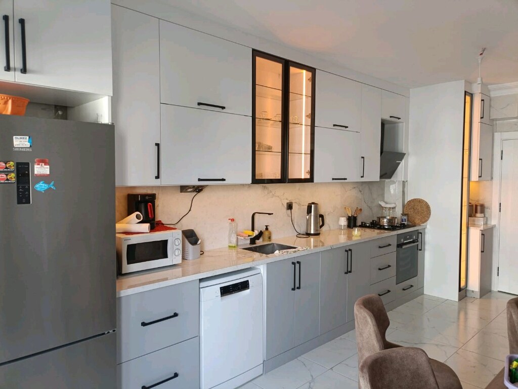 özel LED aydınlatmalı mutfak dolabı modellerimiz - 2