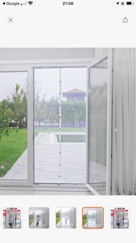 mıknatıslı kapı sinekliği - 4