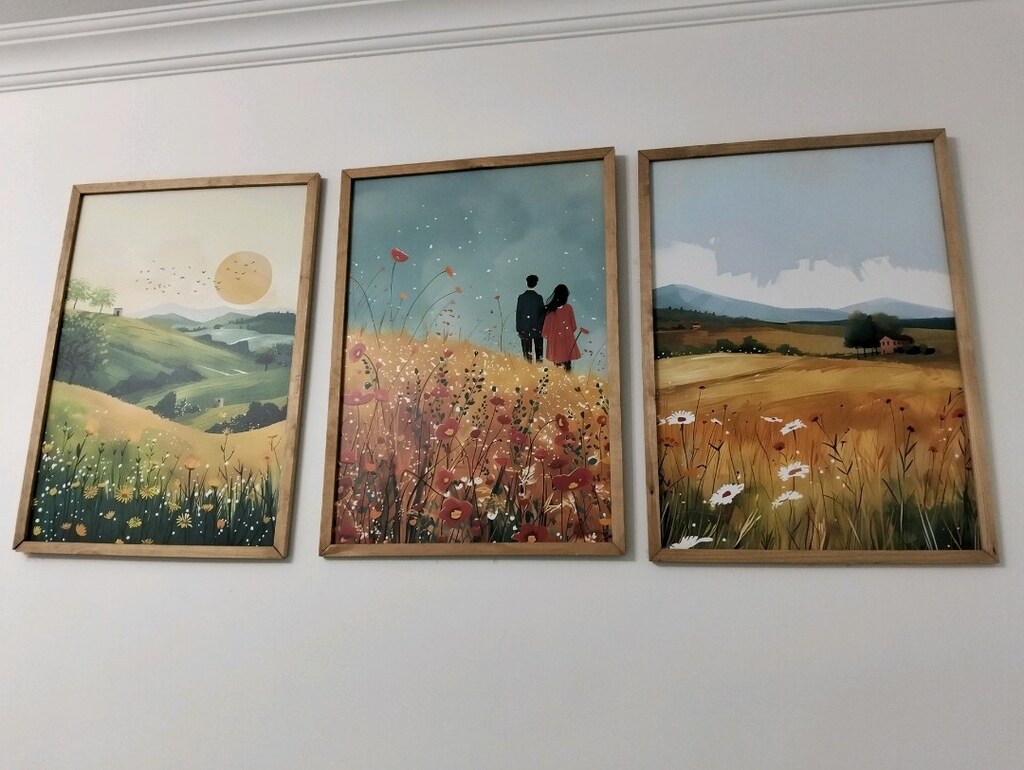 doğa manzaralı tablo avcılar tahtakalede - 4