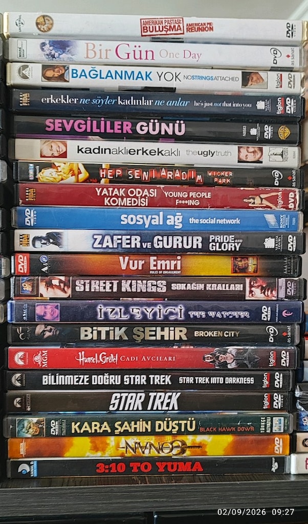 Orijinal Bandrollü DVD Film Arşivi (108 Adet) - 4