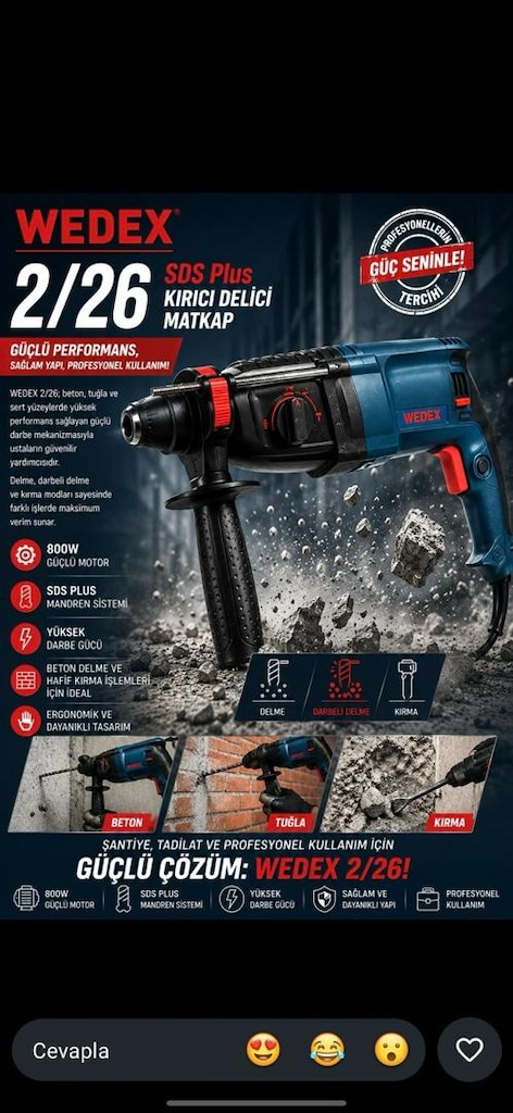 Wedex Matkap Gbh2-26 - 4