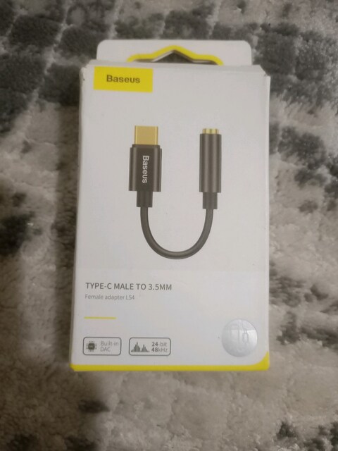 Baseus L54 Usb C AUX kulaklık Adaptörü Usb C 3.5 Jack Ses Kablosu