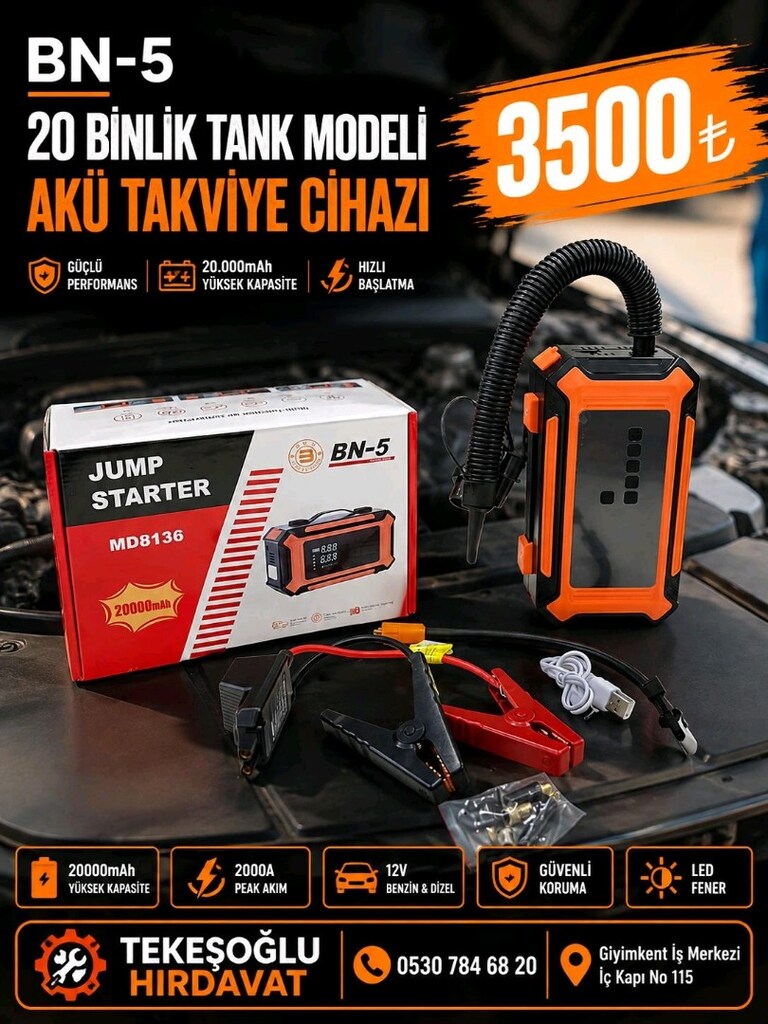 AKÜ TAKVİYE CİHAZI - 2