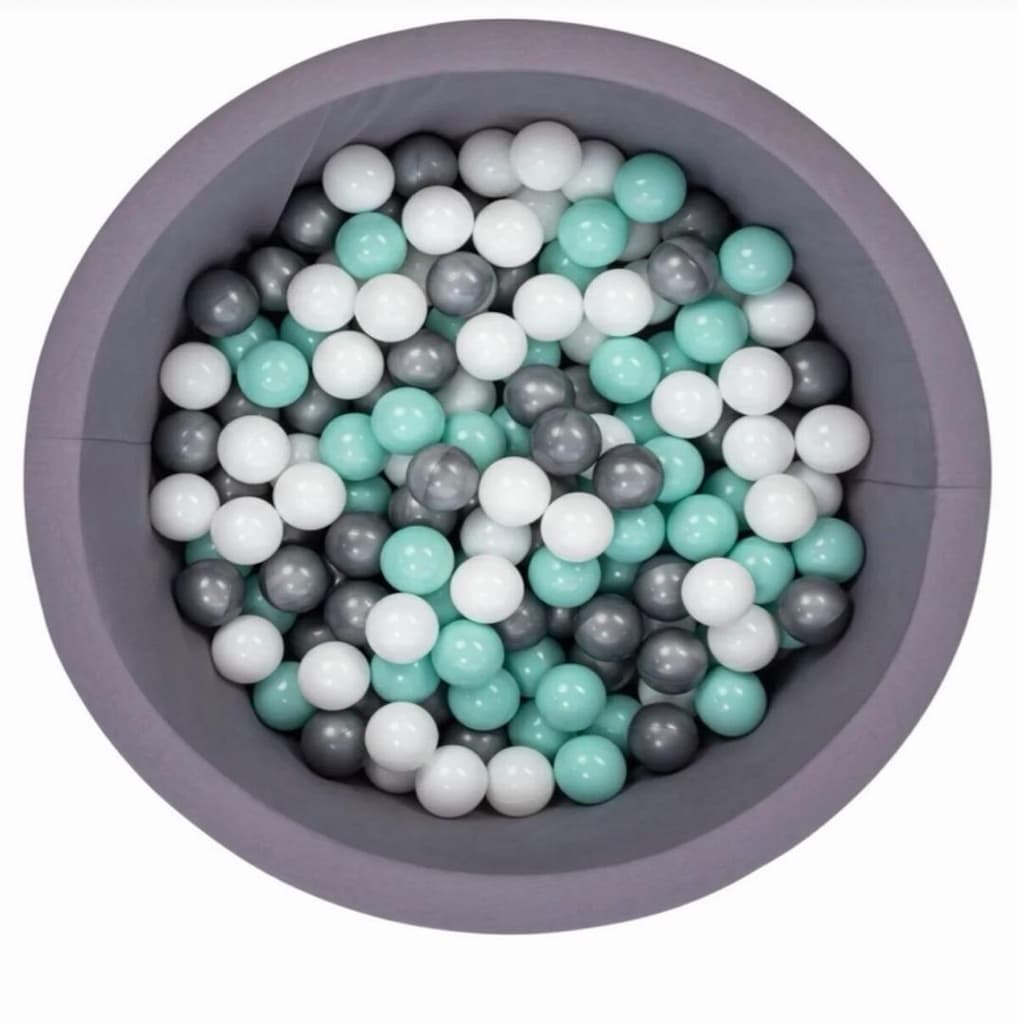 Wellgro Bubble pops sünger gri top havuzu - 2