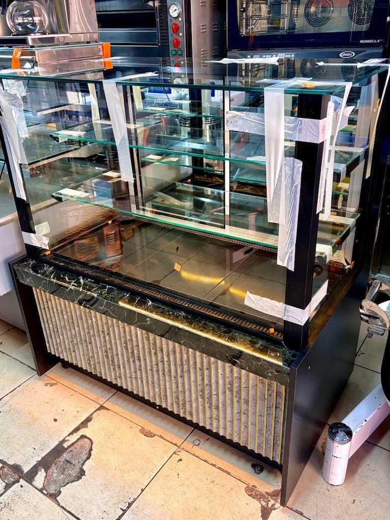 120 Cm Pasta Dolabı / Soğutuculu Sıfır Pasta Meze Tatlı Teşhir Tezgahı - 3