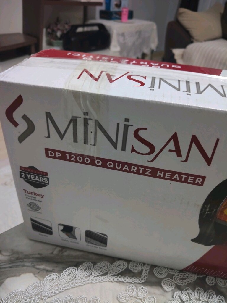 sıfır kutusunda mini ısıtıcı 3 texisyanslı 1200 watt - 3
