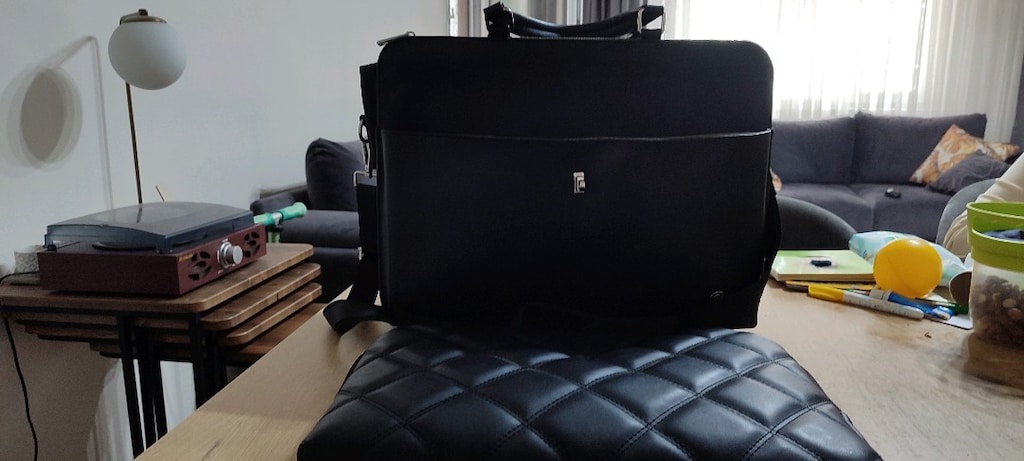 Unisex 15 & 15.6 Inç Laptop Evrak Avukat Çantası - 5