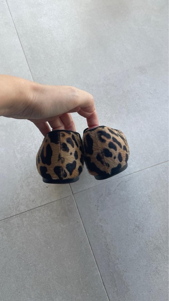 Prada leopar loafer babet - 4