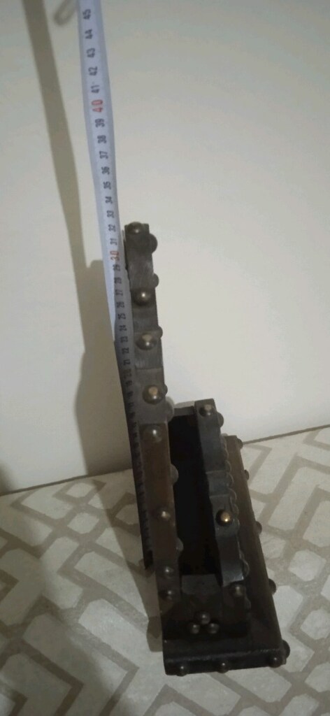 26x32 CM BAKIR RÖLYEFLİ METAL PERÇİNLİ ELYAPIMI KUR'ANI KERİM ASKILIĞI - 8