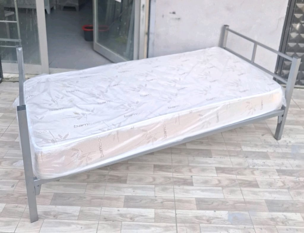 TEK KİŞİLİK KARYOLA 1.5 MM SAGLAM İST İÇİ ÜCRETSİZ TESLİMAT - 3