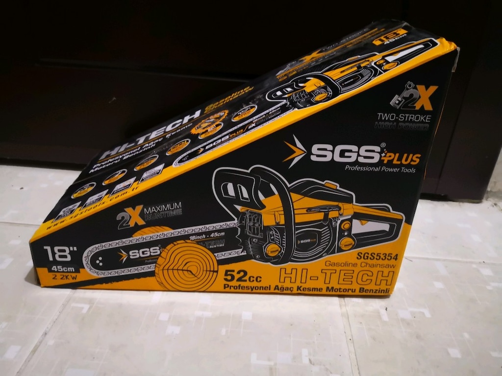 Ağaç kesme motoru benzinli sgs - 7
