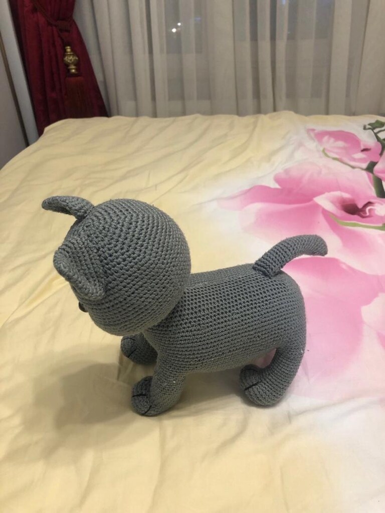 Örgü Kedi Oyuncak - 2