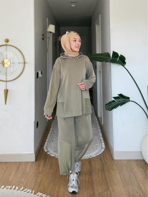 Harika Cupra Pike Kumaş Alt Üst Takım