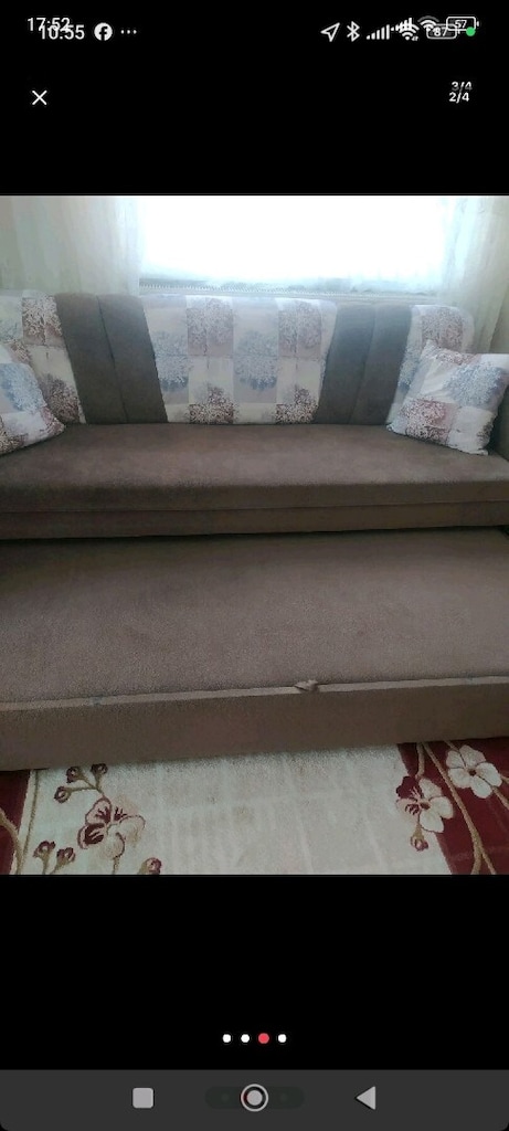 yön mobilyadan çift kişilik çekyat bazasız yatak olabiliyor 1 adet - 2