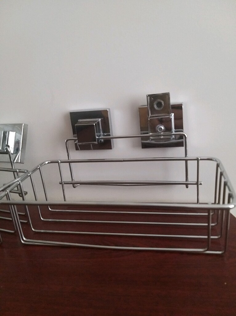 Tekno-tel EASYFİX YAPIŞKANLI TEK KATLI BANYO RAFI (2 adet) - 3