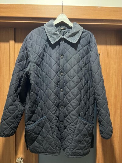 BARBOUR MONT LACİVERT X LARGE BEDEN SORUNSUZ %100 ORJİNAL