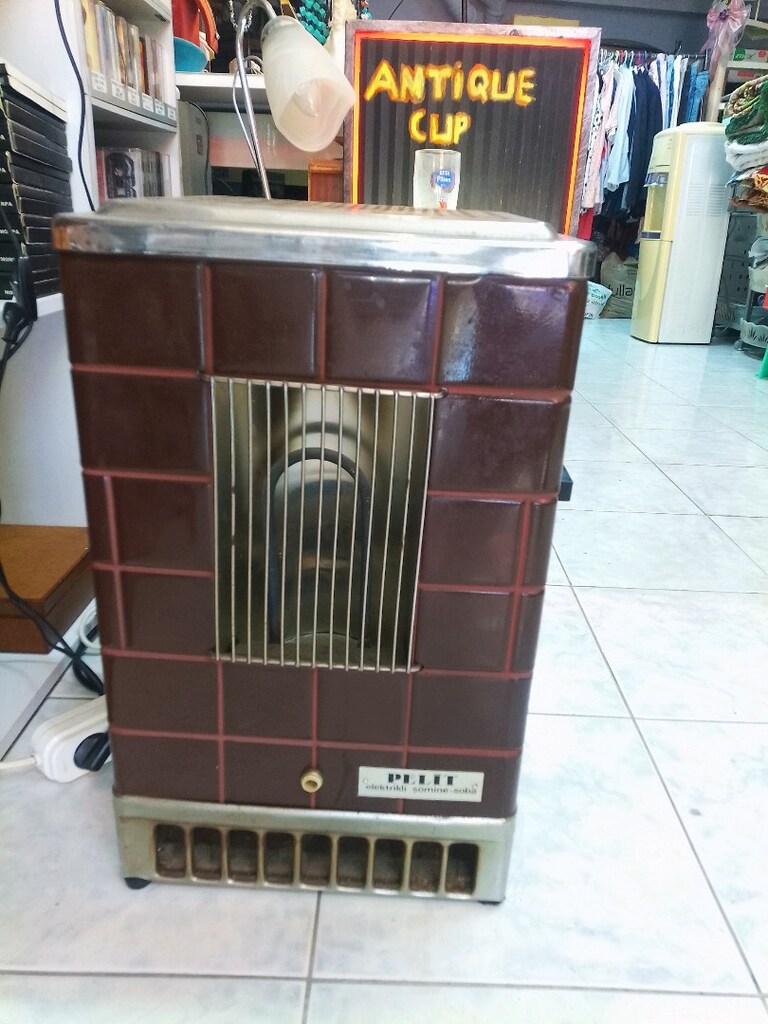 elektrikli şömine soba emaye soba - 2
