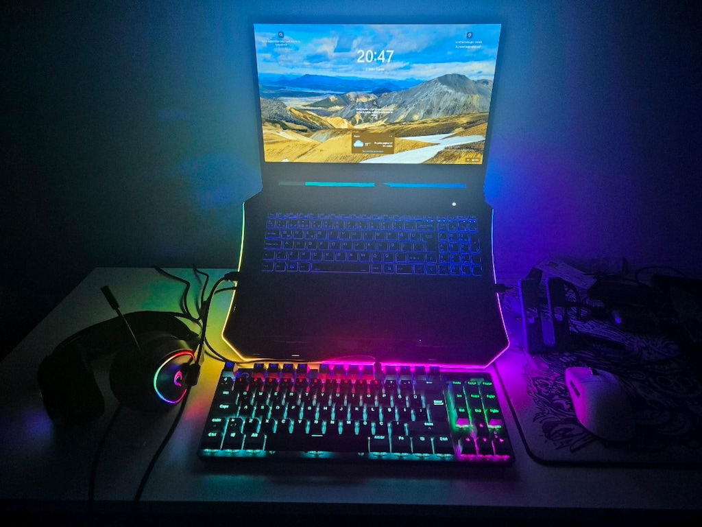 Monster Laptop Setup