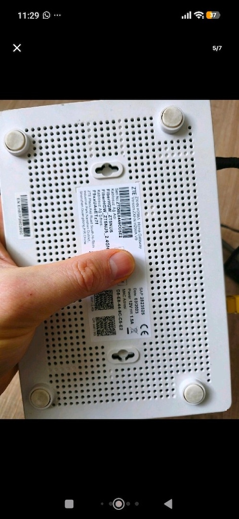 ZTE TÜRK TELEKOM fiber optik okuyuculu modem - 5