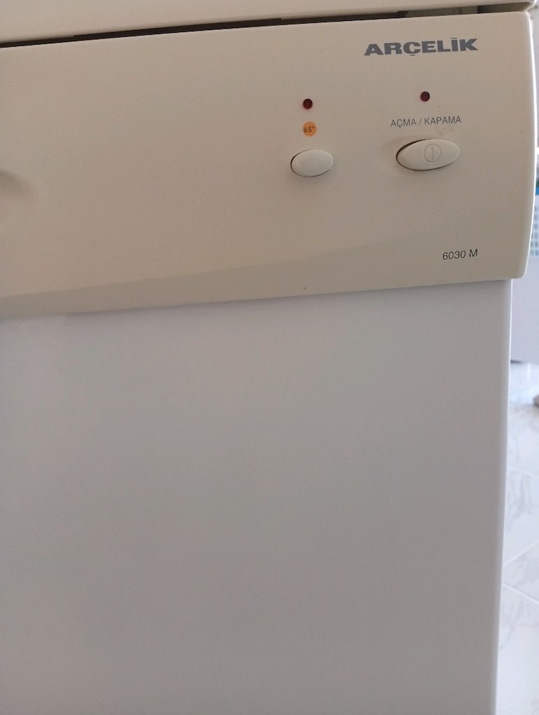 Arçelik bulaşık makinası. 3. proğramlı, 6030 M Bakımlı ve iyi durumda. - 8