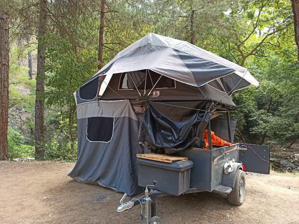 Kompakt Çekme Römork Karavan - 5