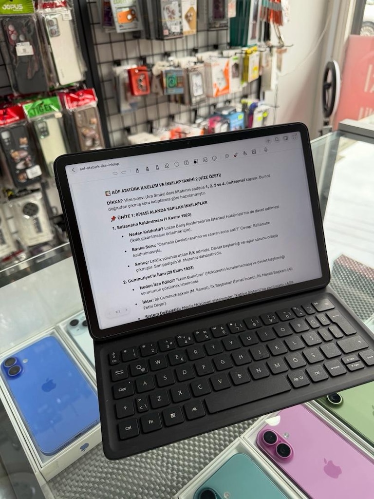 HUAWEİ MATEPAD 11.5 8/256KLAVYELİ GARANTİLİ HATASIZ - 5