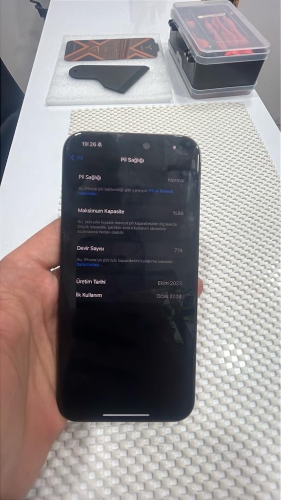 İPHONE 15 PRO MAX 256 GB ÇİFT SİM HATASIZ YD - 2