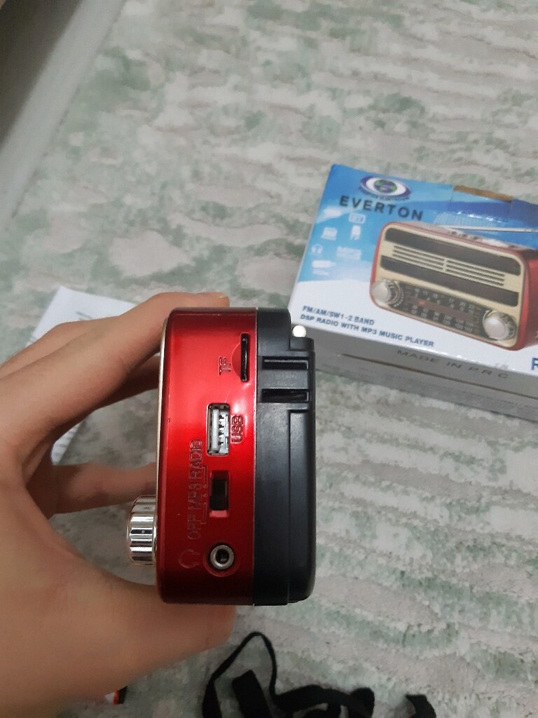 sahibinden sıfır radyo sarjli aux usb bluetooth TF girişli radyo - 3