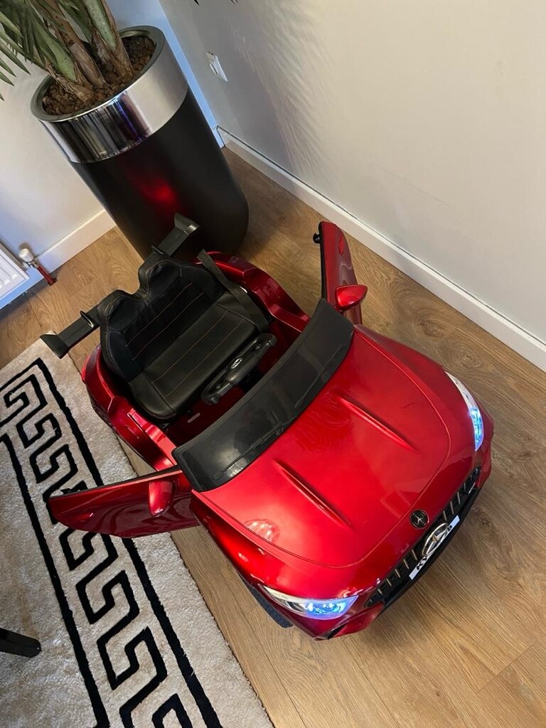 Mercedes Kırmızı Akülü Araba 12 volt - 8