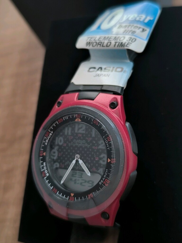 Casio Orjinal Hem Analog Hem Dijital Spor Kol Saati - 3