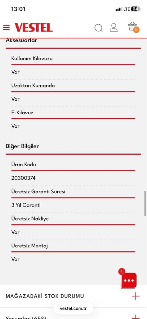 Vestel 55inç TV - 11