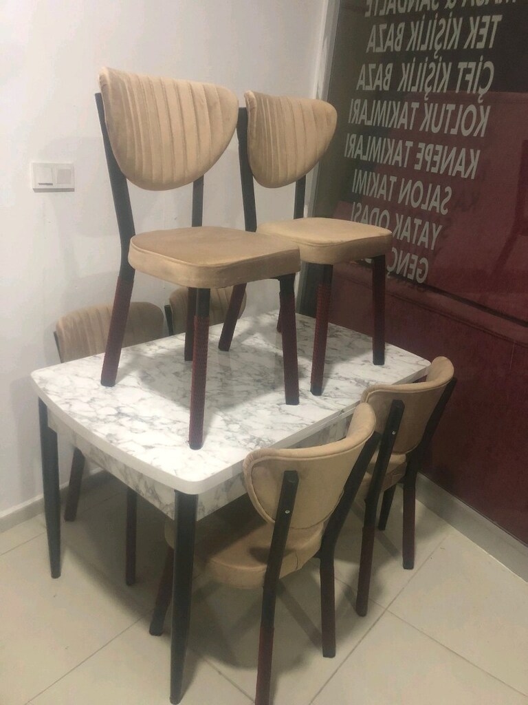 masa sandalye takımları Sıfır ürün - 5