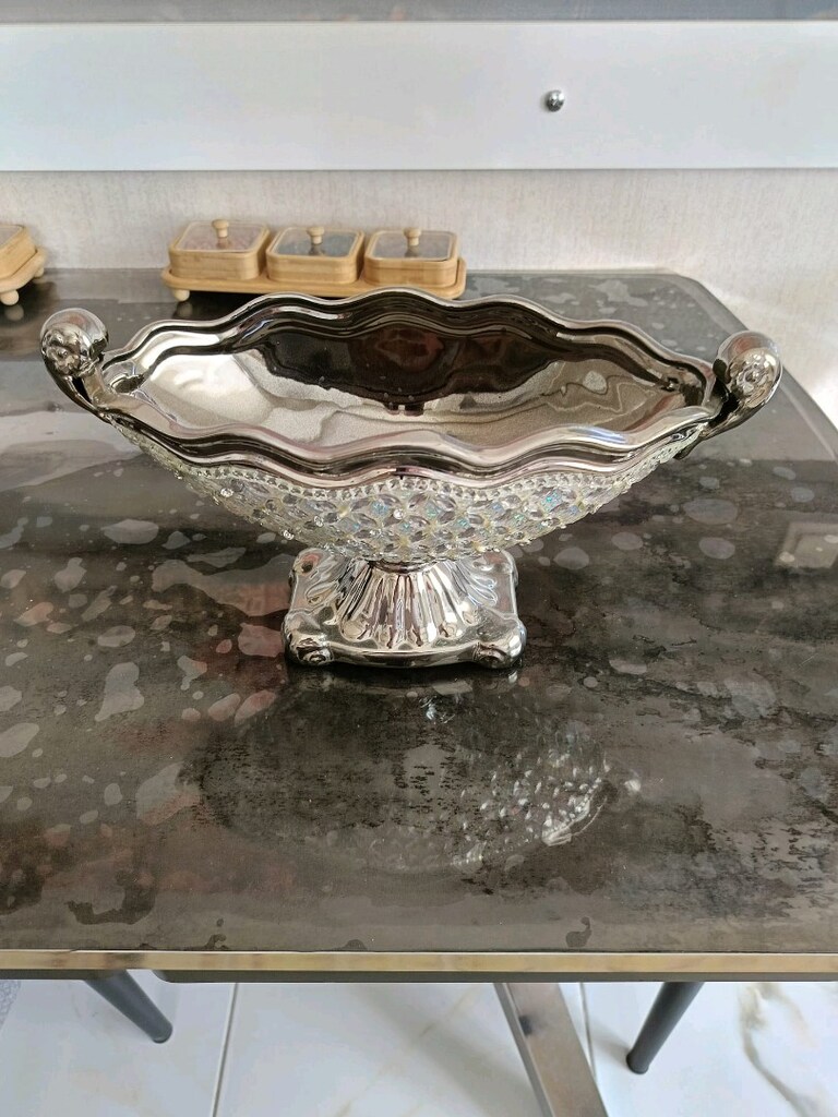 gümüş rengi şekerlik - 3