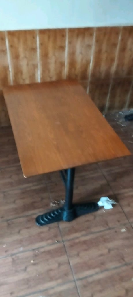 150 × 60 cm Dikdörtgen Kafe / Restoran Masası - 2