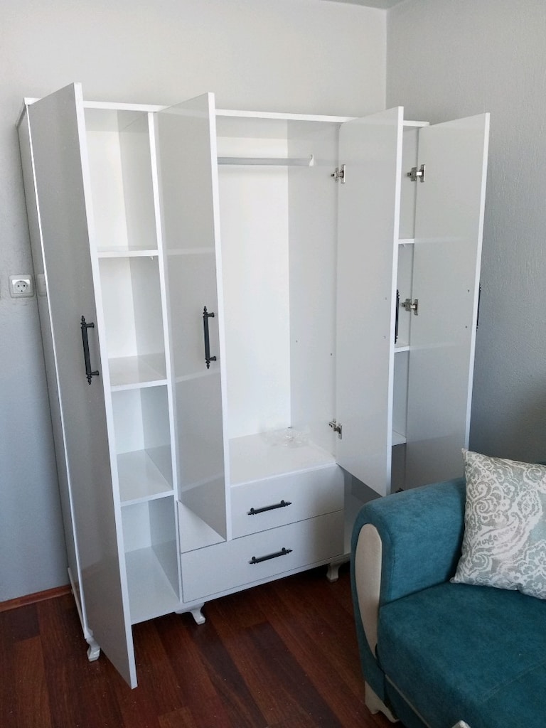 gardırop 4 kapaklı 140x180 ölçü - 2