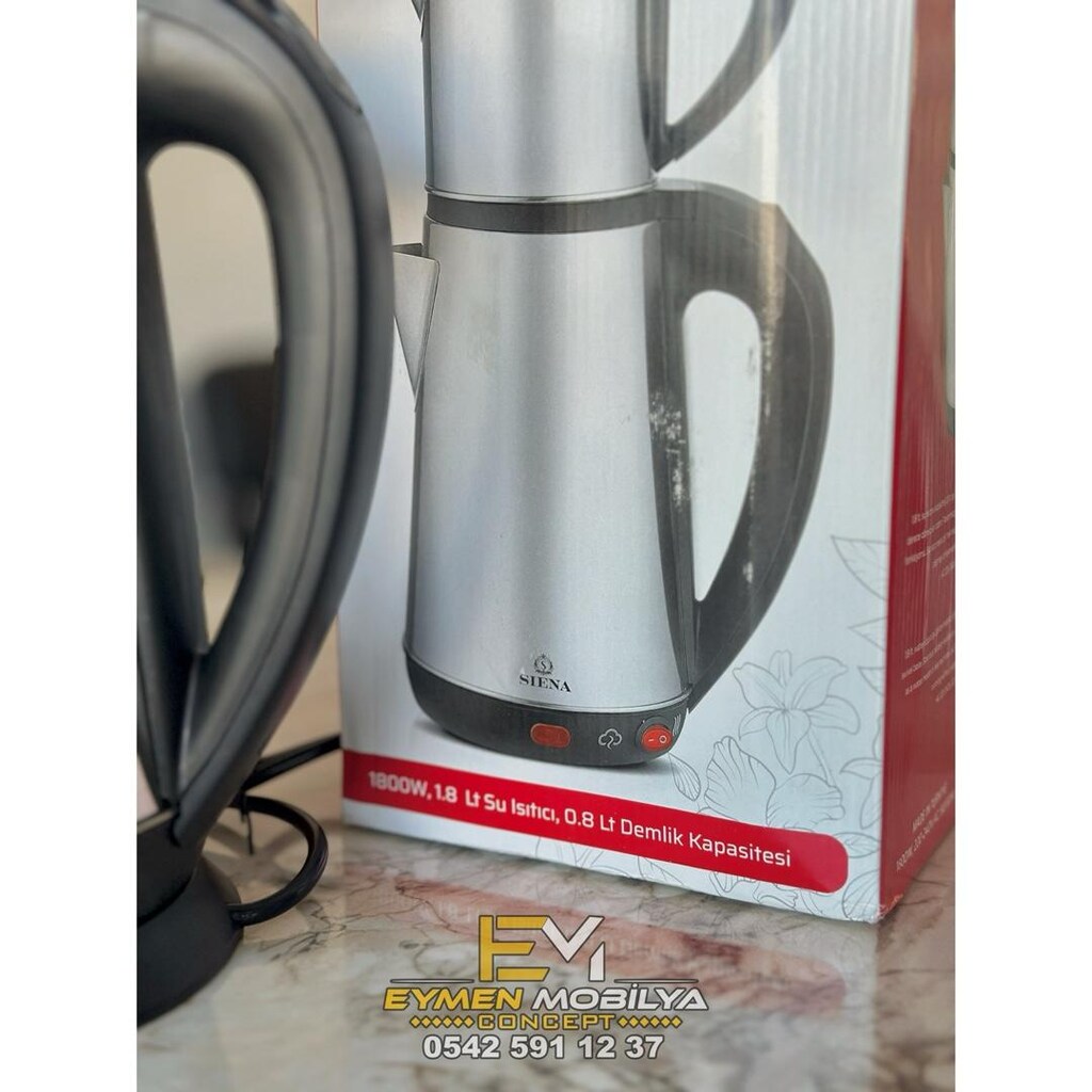 Sıfır SİENA SN-1004 Çelik Çay Makinesi - 3