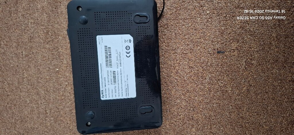 ttnet turktelekom Vdsl2 siyah modem - 2