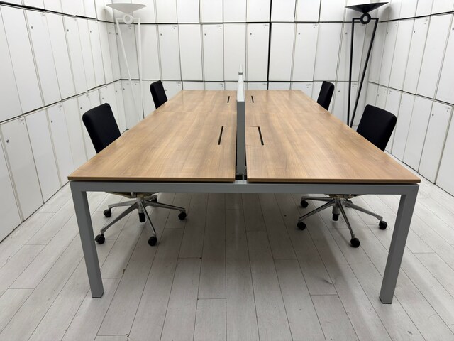 AVANTAJ OFİS - NURUS 4 KİŞİLİK ÇOKLU ÇALIŞMA MASASI - WORKSTATİON