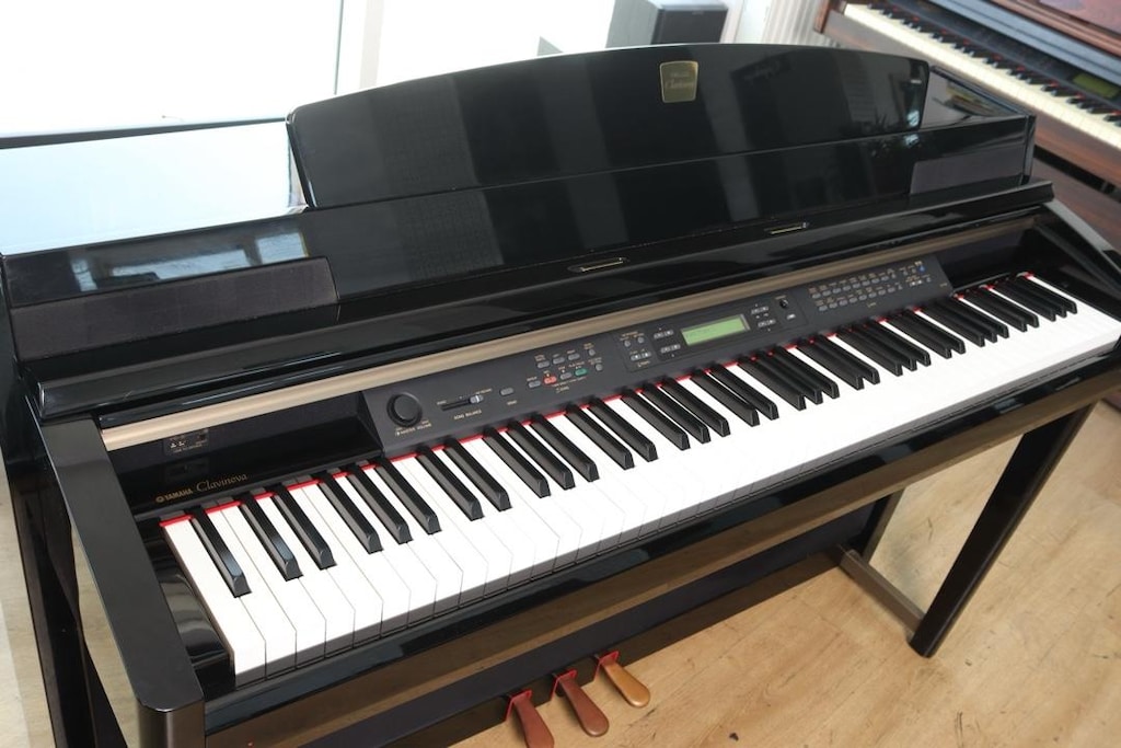 YAMAHA CLP 280 parlak lake sifir ayarinda agac tuslu dijital piyano - 16