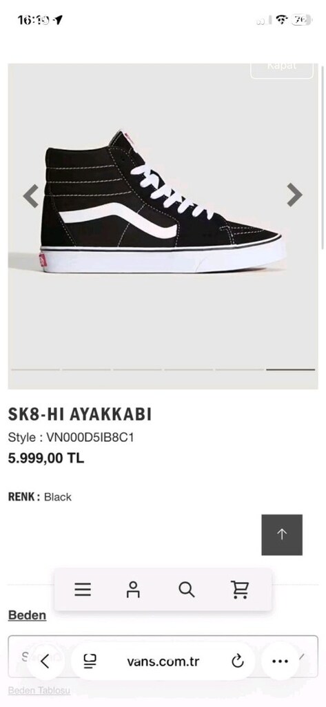 Vans ayakkabı - 7