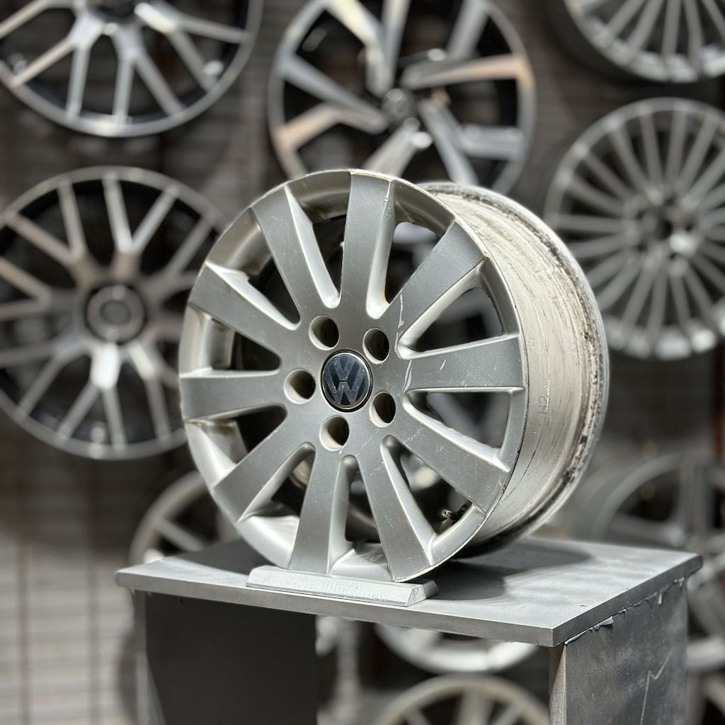 16 inç 5x112 Volkswagen Passat B6 OEM Jant Takımı 2. El - 3