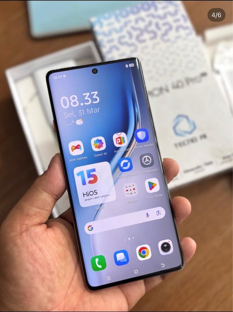Techno Camon 40 Pro 5G 16/256 GB Blue Türkiye Cihazı - 2