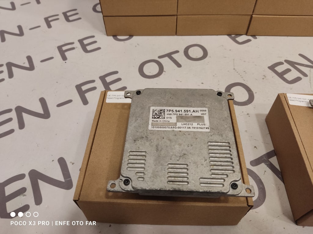 TİGUAN LED FAR BEYNİ ORJİNAL KODLU 7P5941591AH 7P5 941 591 AH - 3