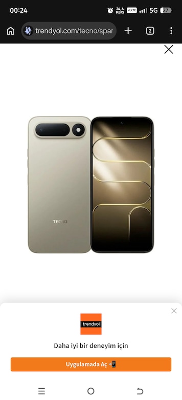 Tecno spark 50 5g 256+12 - 2