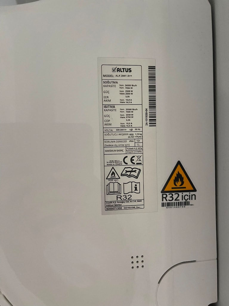 Altus 24.000 BTU Inverter Klima Sorunsuz ve Temiz - 3