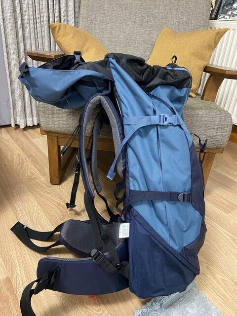 SIFIR-DECATHLON SİMOND SIRT ÇANTASI-60 lt