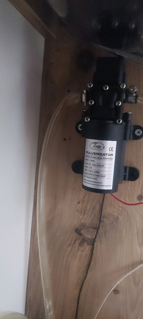 12 Volt Basınçlı pompa Hidrofor - 3