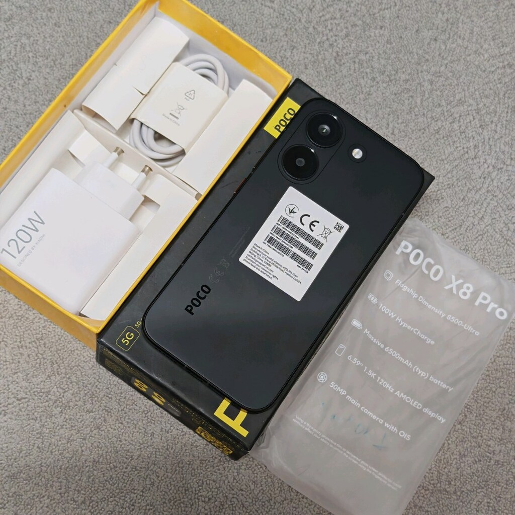 poco x8 pro 512 global Avrupa sıfır - 2